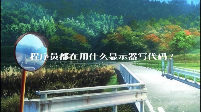 程序员都在用什么显示器写代码?